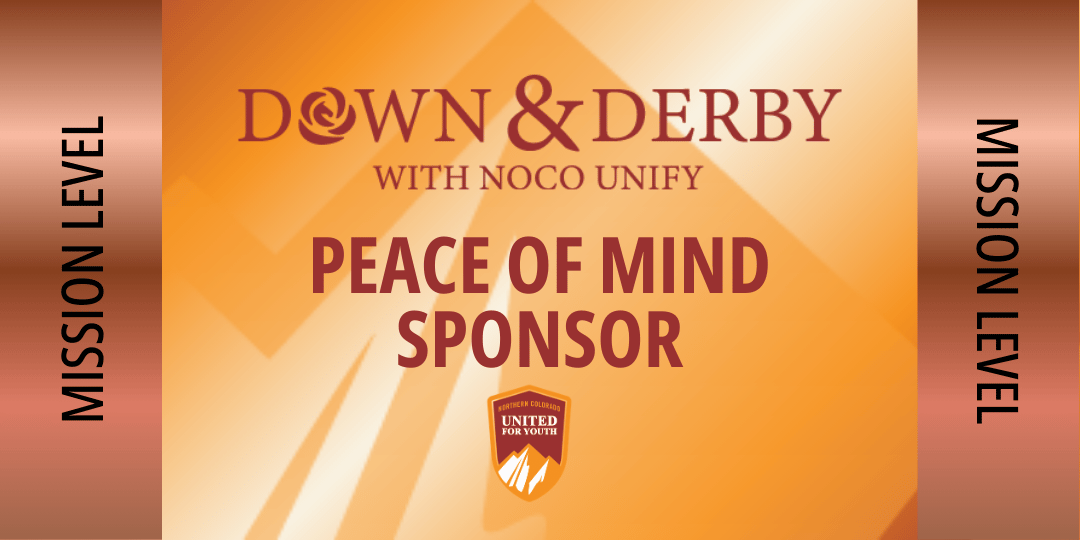 Down & Derby Peace of Mind Sponsor