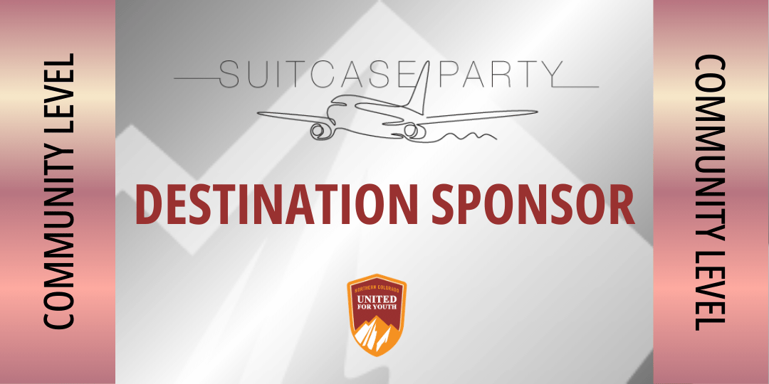 Suitcase Party Destination Reveal Sponsor