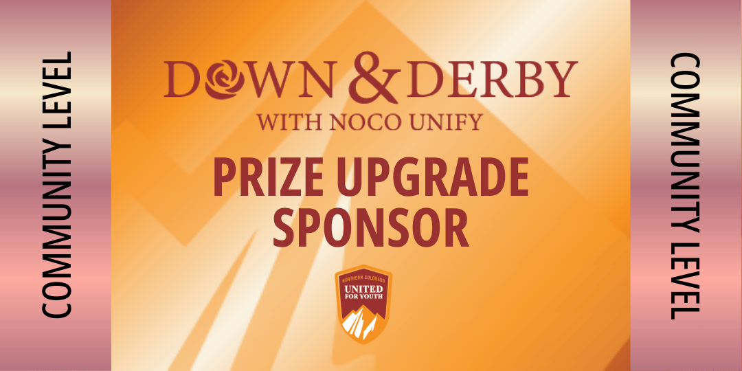 Down & Derby Prize Upgrade Sponsor