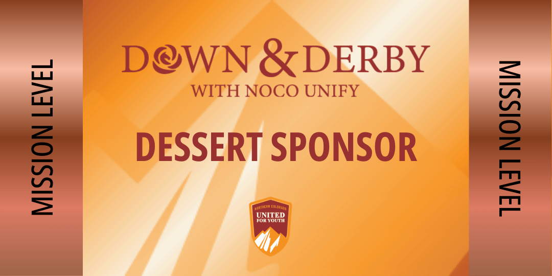 Down & Derby Dessert Sponsor